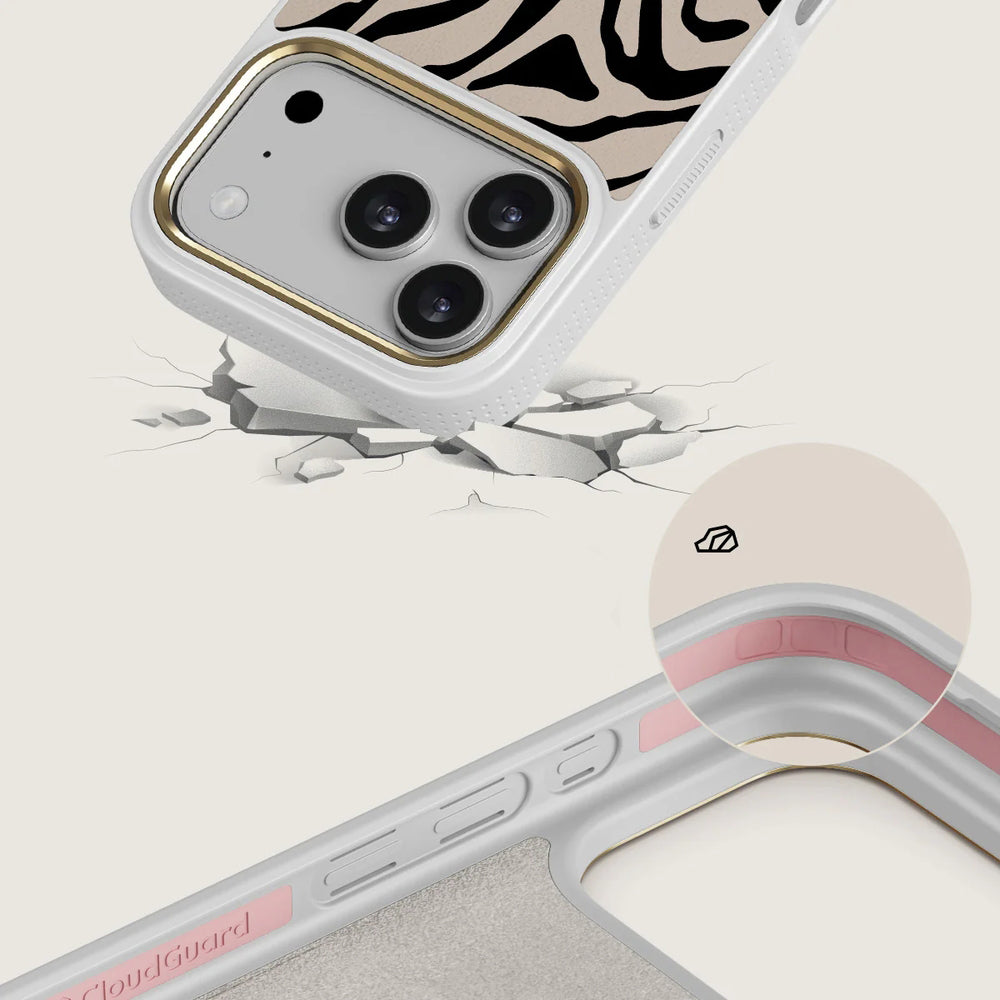 Handyhülle für iPhone 17 Pro, Burga Elite Light MagSafe, Imperial Gold