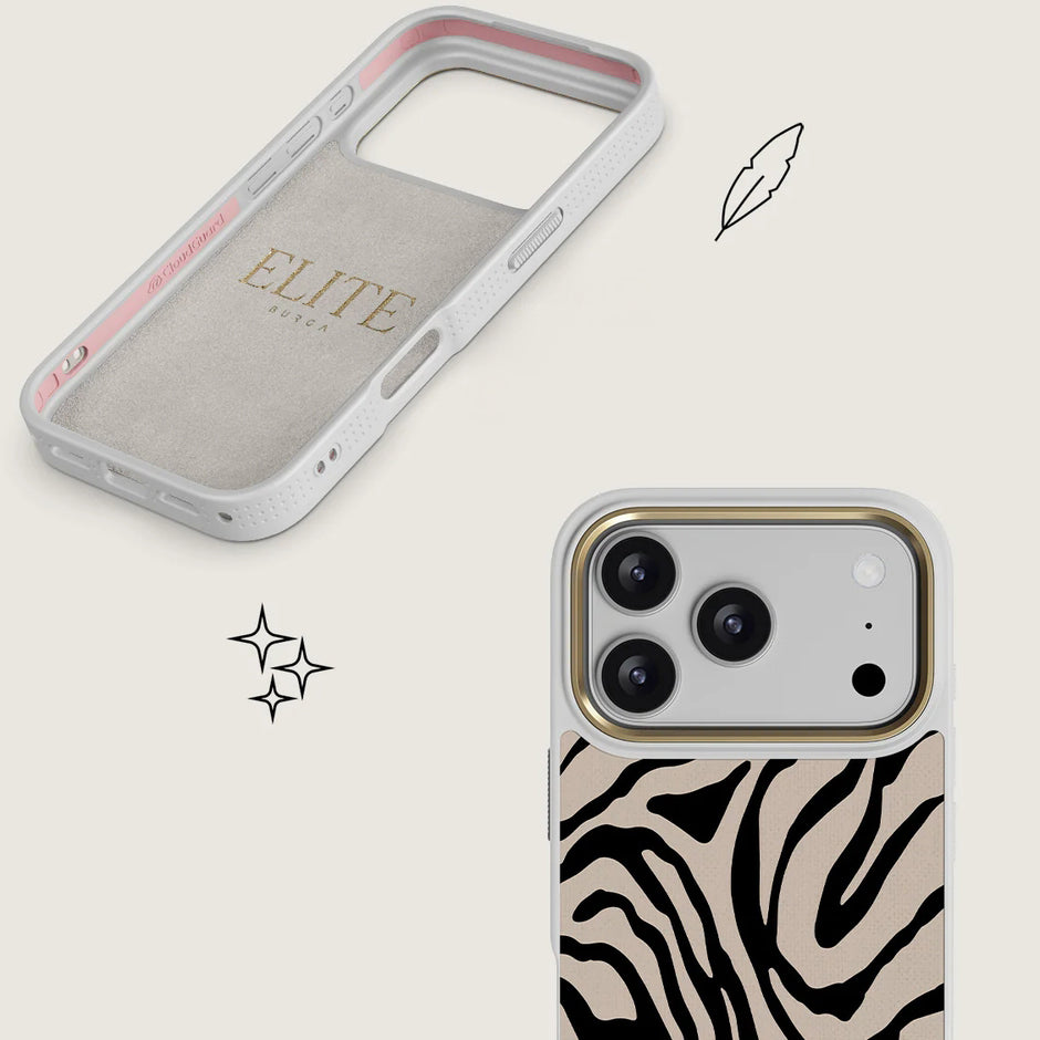 Handyhülle für iPhone 17 Pro, Burga Elite Light MagSafe, Imperial Gold