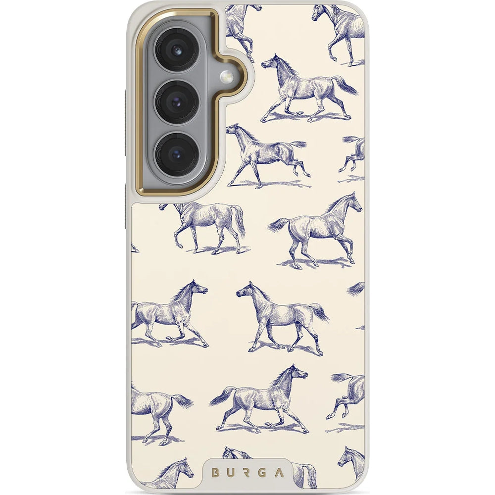 Handyhülle für Galaxy S26, Burga Elite Light MagSafe, Derby Race Gold