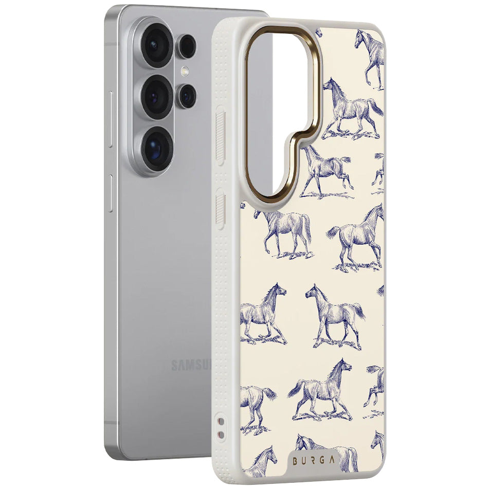 Handyhülle für Galaxy S26 Ultra, Burga Elite Light MagSafe, Derby Race Gold