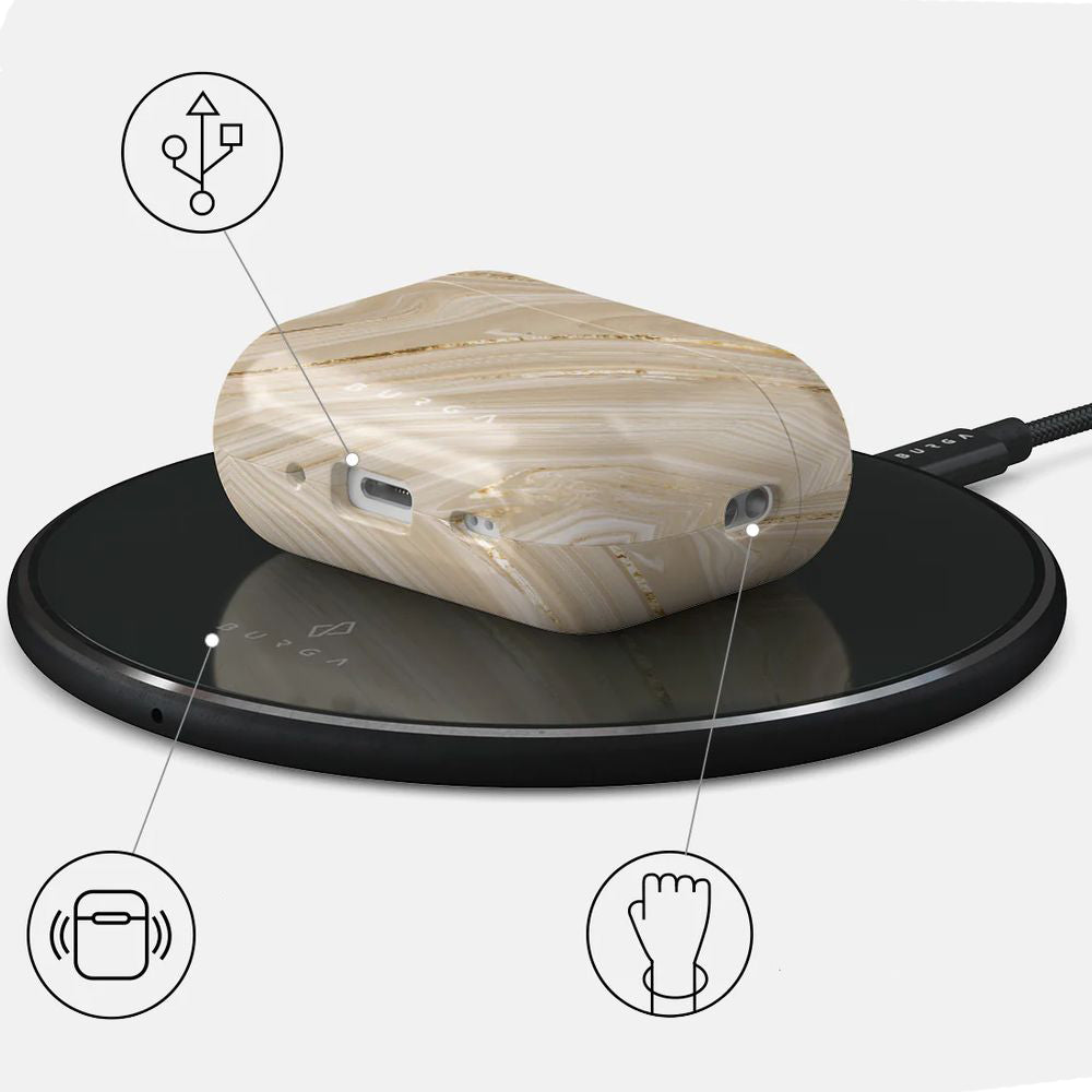 Schutzhülle für AirPods Pro 2, Burga Full Glam, Mehrfarbig Marine