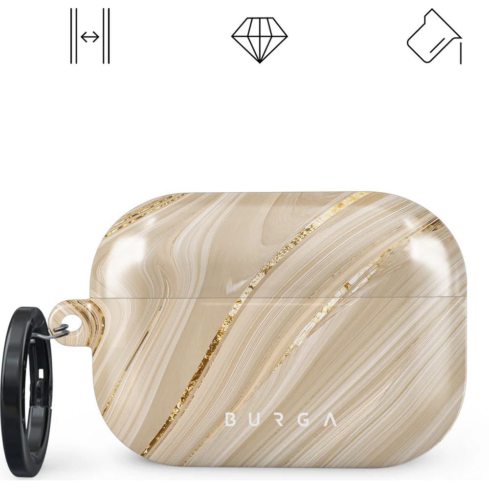 Schutzhülle für AirPods Pro 2, Burga Full Glam, Mehrfarbig Marine