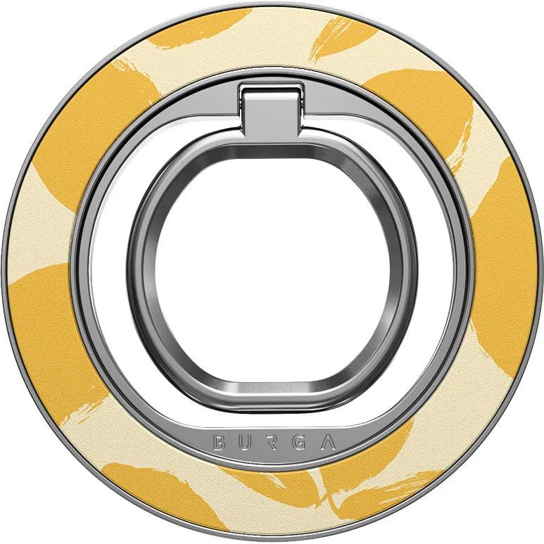 Finger-Magnet-Halterung / Ständer, Burga Lemon Tart, Gelb