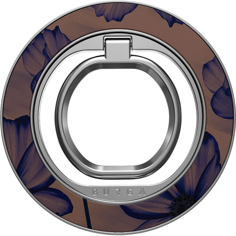 Finger-Magnet-Halterung / Ständer, Burga Velvet Night,  Braun und marineblau