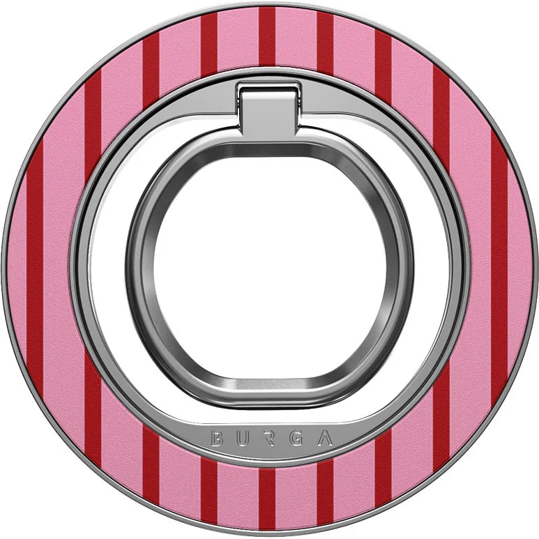 Finger-Magnet-Halterung / Ständer, Burga Favourite Bikini, Silbern-Rosa