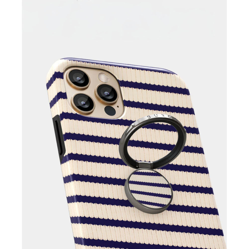 Finger-Magnet-Halterung / Ständer, Burga Old Money, Beige mit Blau