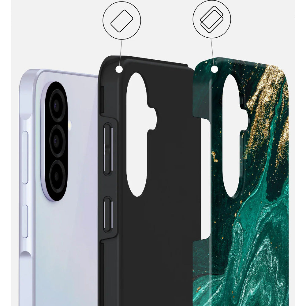 Handyhülle für Galaxy A37 5G, Burga Tough, Emerald Pool