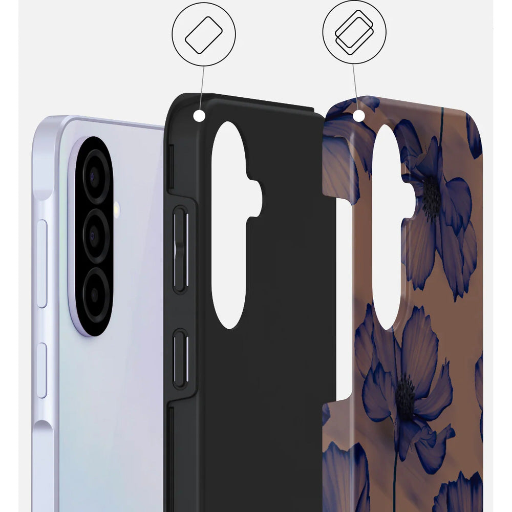Handyhülle für Galaxy A37 5G, Burga Tough, Velvet Night