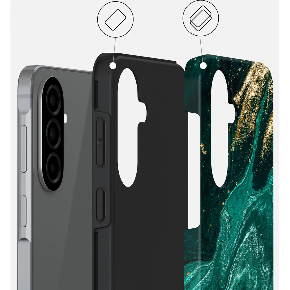 Handyhülle für Galaxy A57 5G, Burga Tough, Emerald Pool