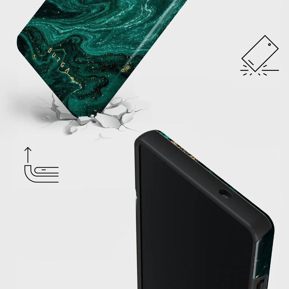 Handyhülle für Galaxy S25 Ultra, Burga Emerald Pool Tough, Mehrfarbig marine