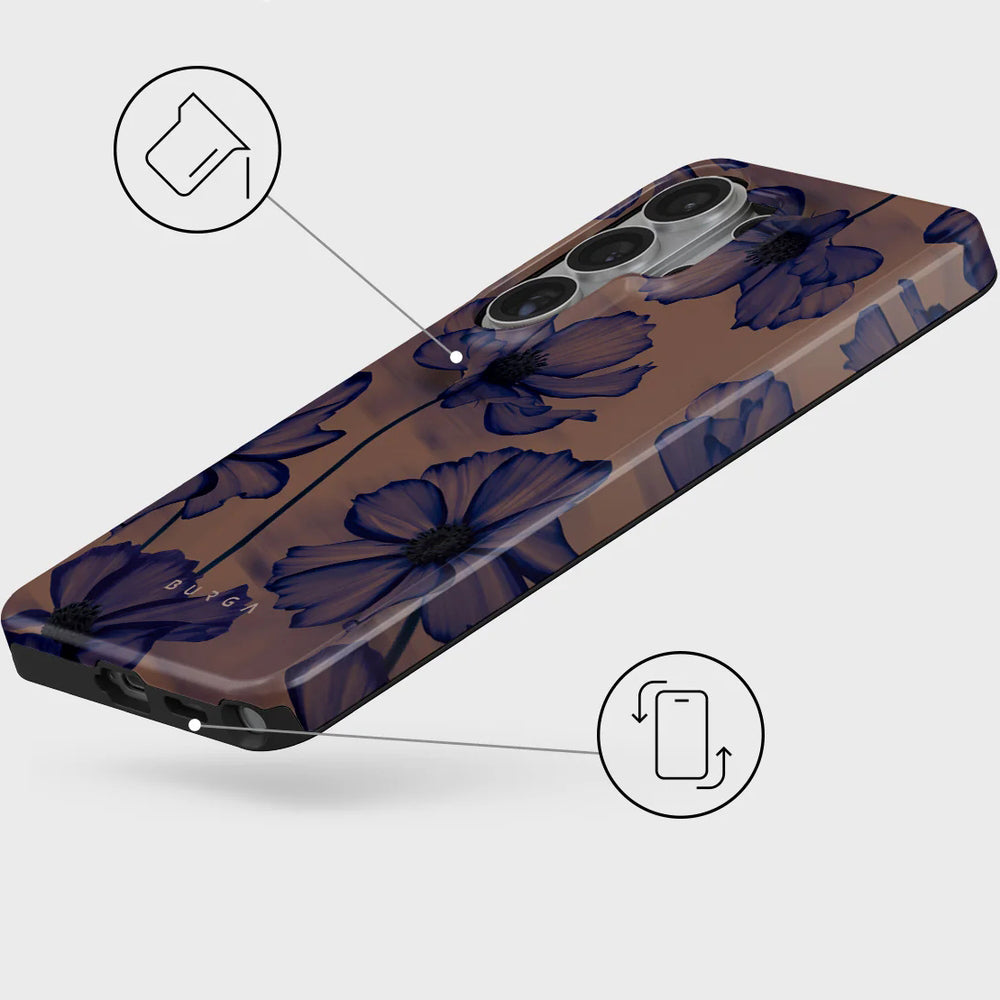 Handyhülle für Galaxy S26 Ultra, Burga Tough Magnetic, Velvet Night