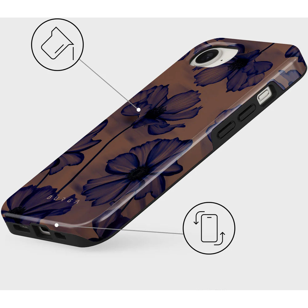Handyhülle für iPhone 17e, Burga Tough Magnetic, Velvet Night