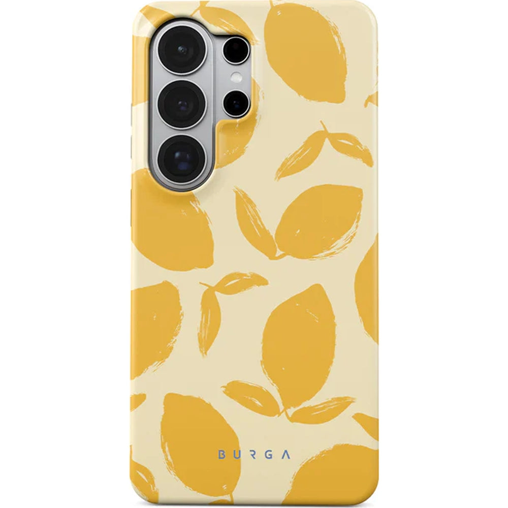 Handyhülle für Galaxy S26 Ultra, Burga Tough Magnetic, Lemon Tart