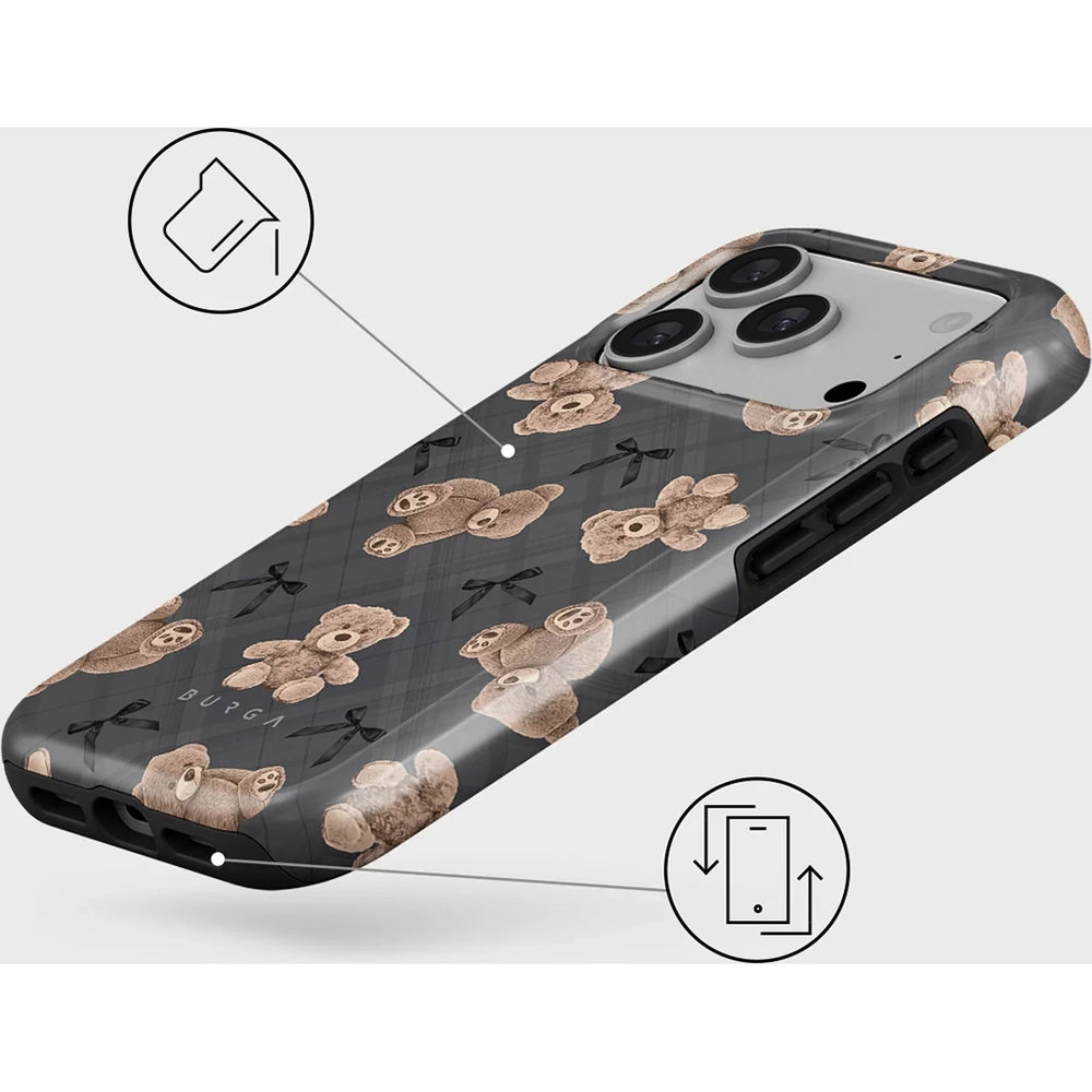 Handyhülle für iPhone 17 Pro, Burga Tough Magnetic, BFF