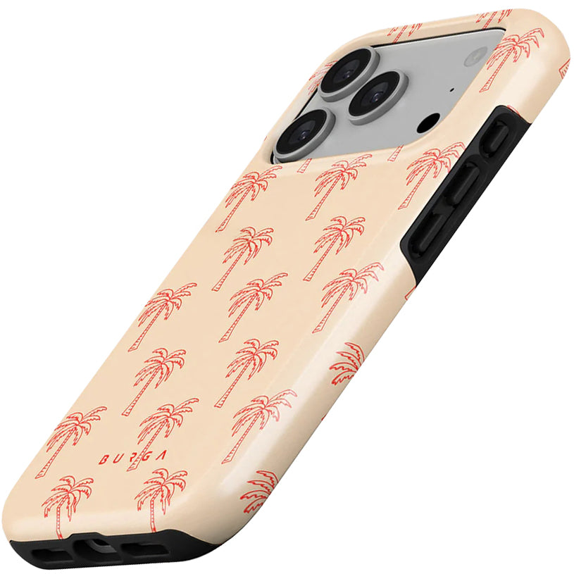 Handyhülle für iPhone 17 Pro, Burga Tough Magnetic, Happy Hour