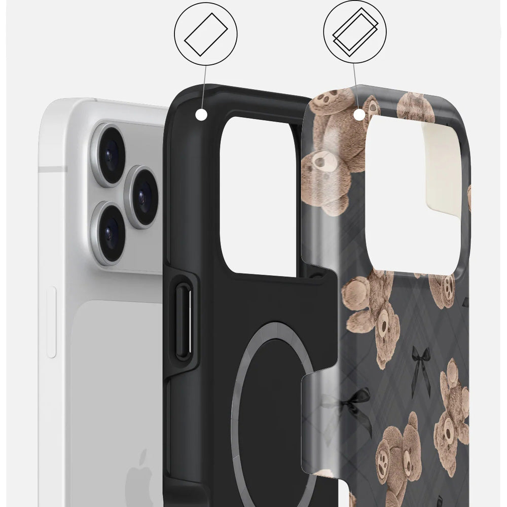 Handyhülle für iPhone 17 Pro Max, Burga Tough Magnetic, BFF