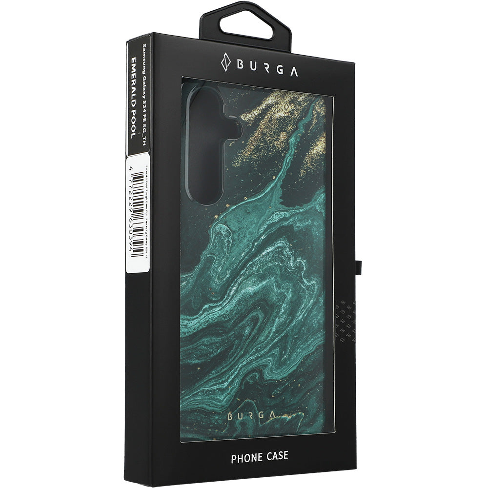 Handyhülle für Galaxy S24 FE, Burga Emerald Pool Tough, Mehrfarbig Marine