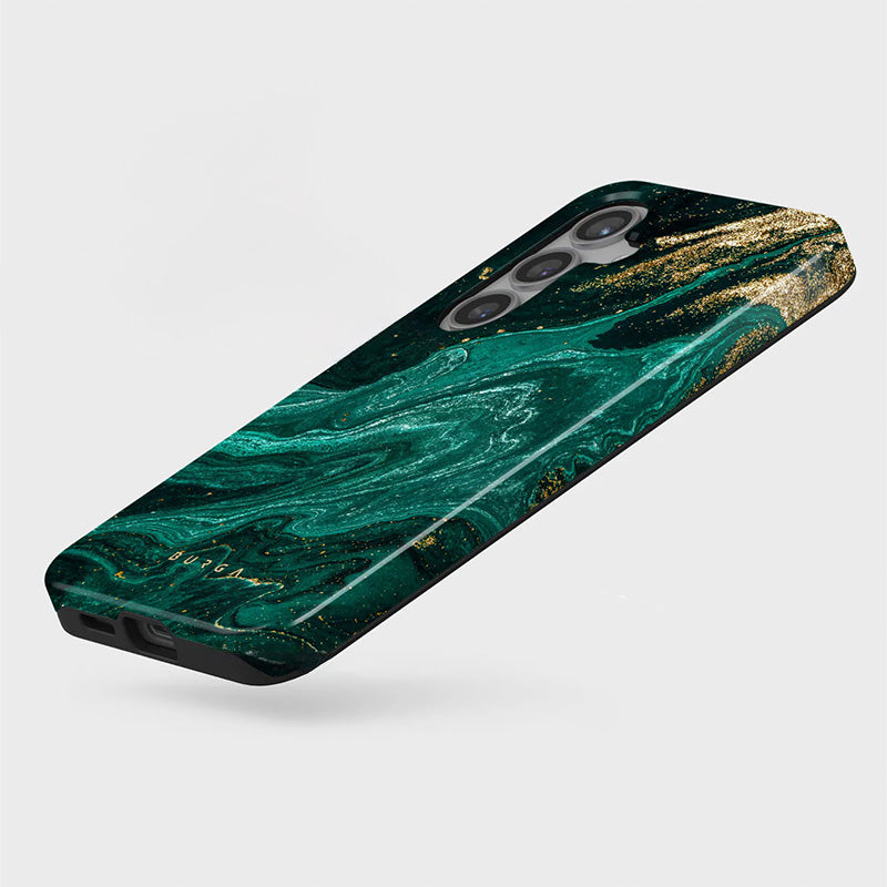 Handyhülle für Galaxy S24 FE, Burga Emerald Pool Tough, Mehrfarbig Marine