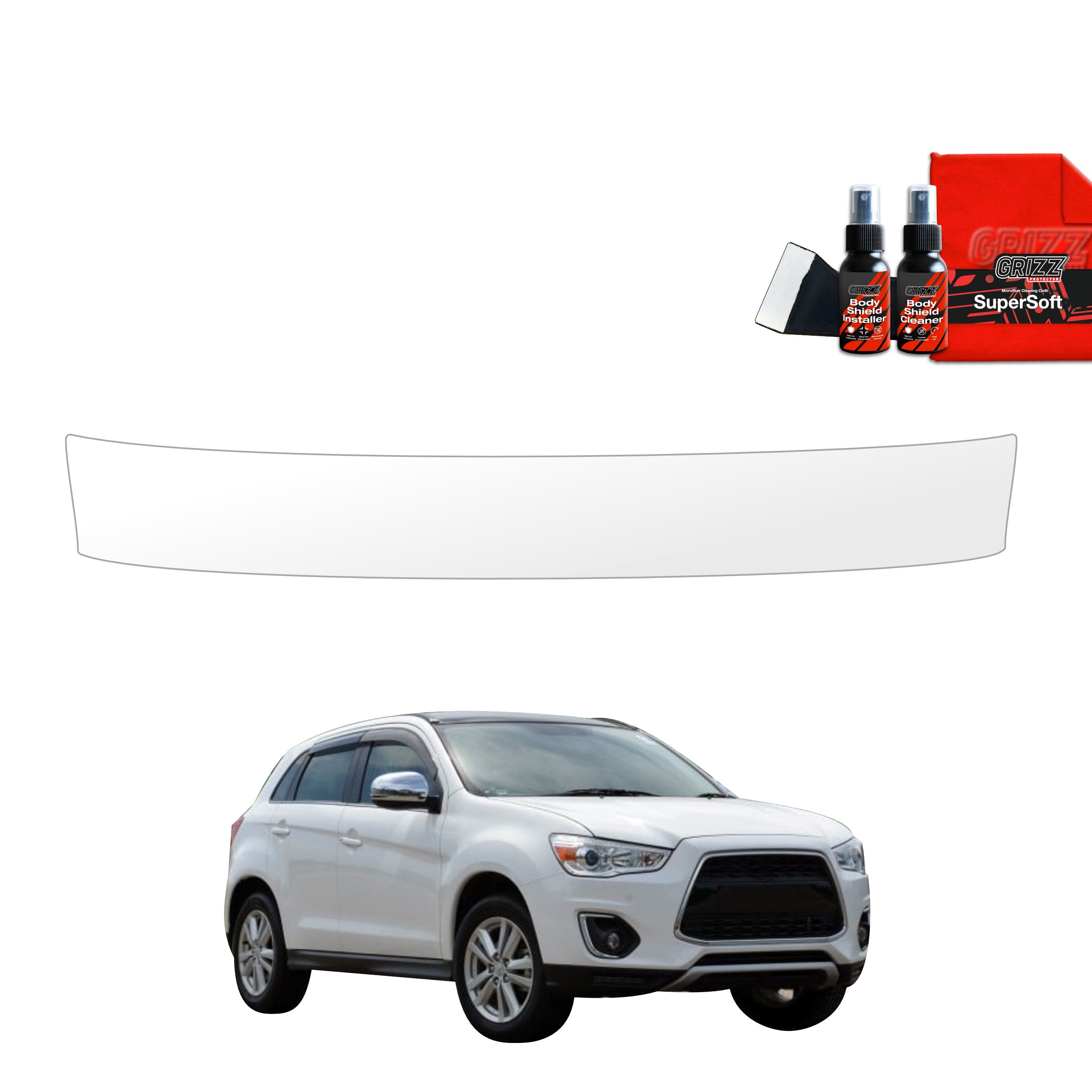 Schutzfolie Grizz Protector für Ladekante - Mitsubishi ASX (2010-2019)