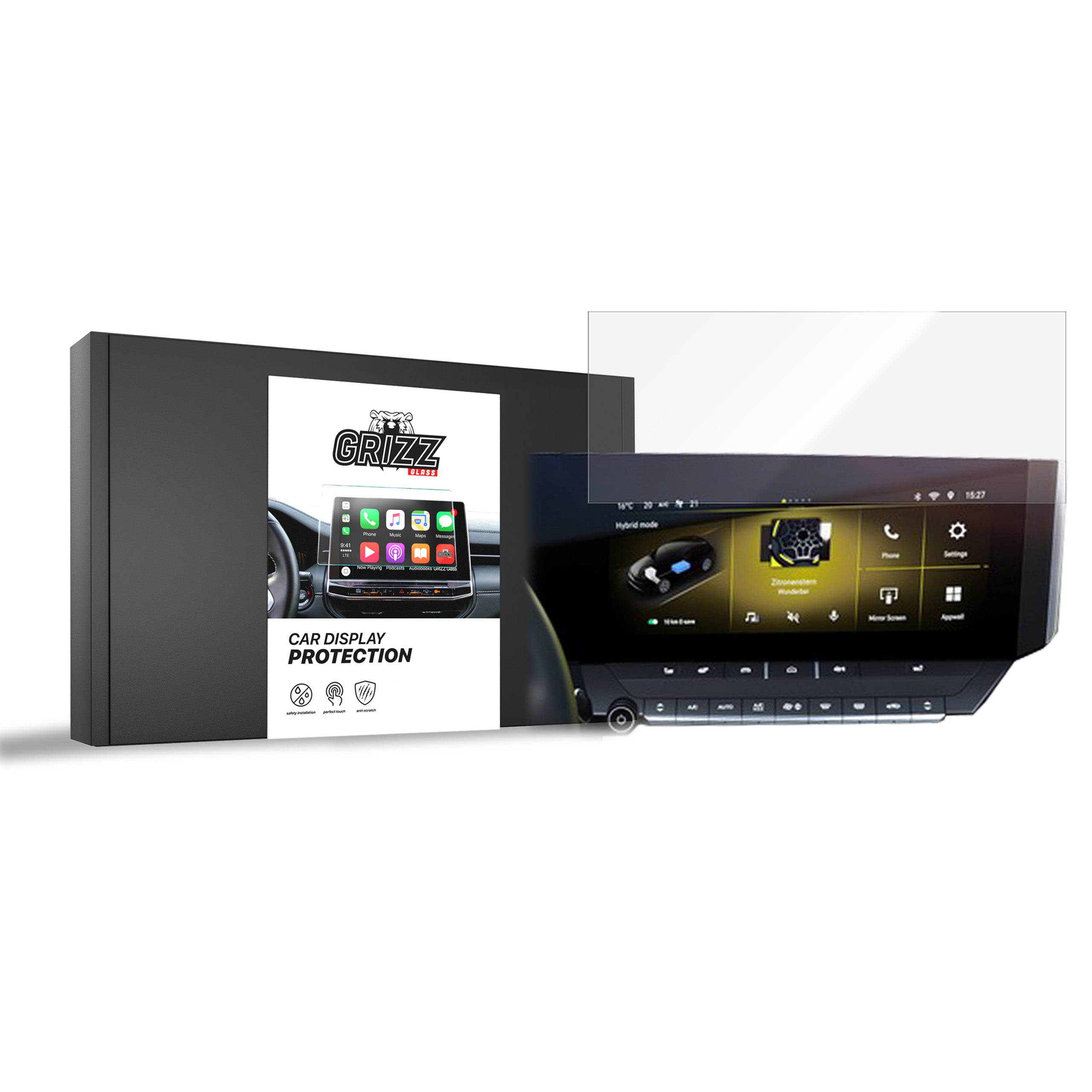 Keramische Autodisplayfolie für Opel Astra L Pure Panel 10" (2021-2026), Grizz Protector