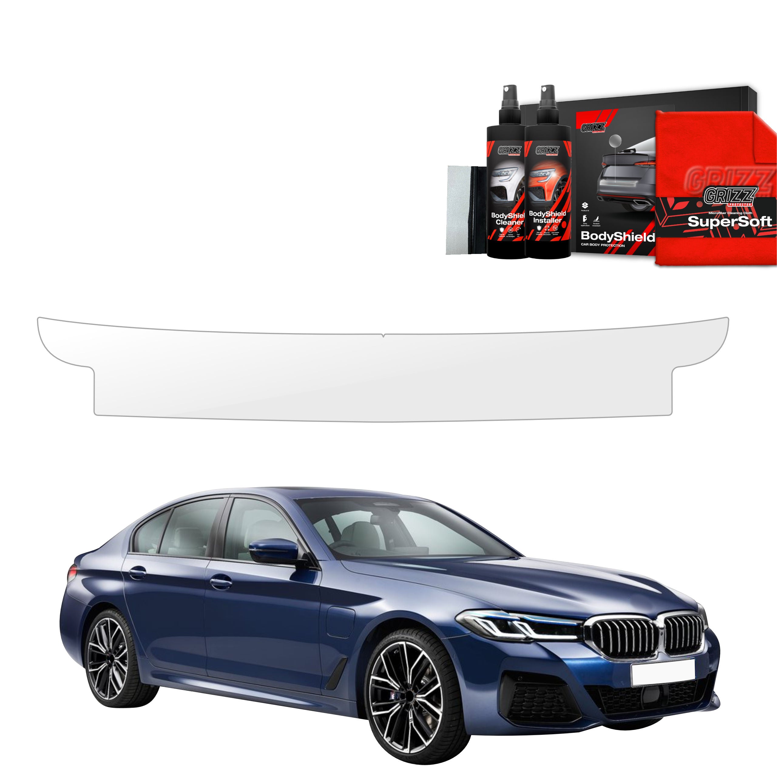 Schutzfolie Grizz Protector für Ladekante - BMW 5 G30 Sedan (2023- 2025)