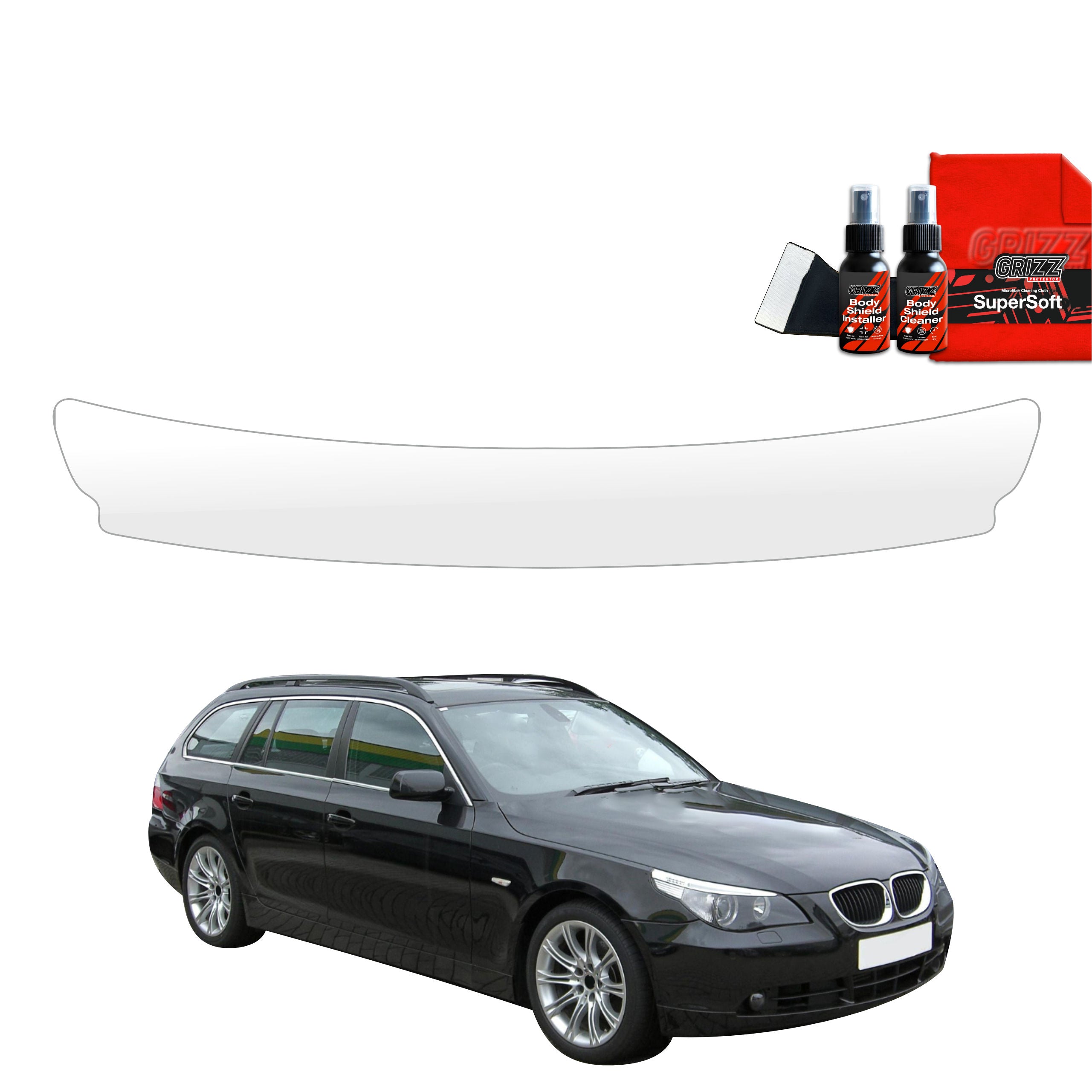 Schutzfolie Grizz Protector für Ladekante - BMW 5 E61 Kombi PreLCI (2003-2007)
