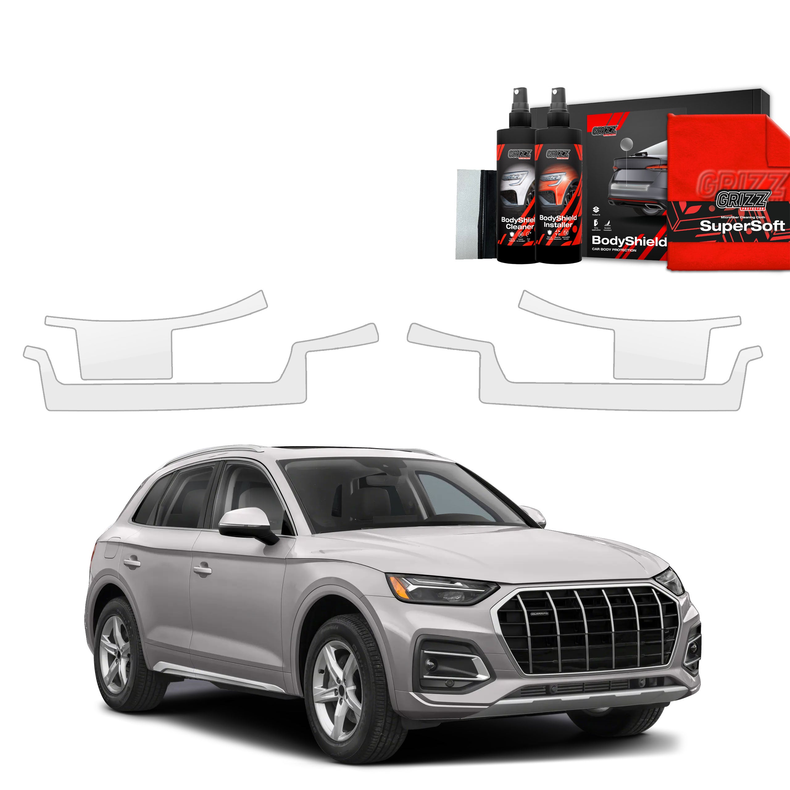 4in1 Schutzfolie Grizz Protector für Schweller - Audi Q5 (2020-2025)