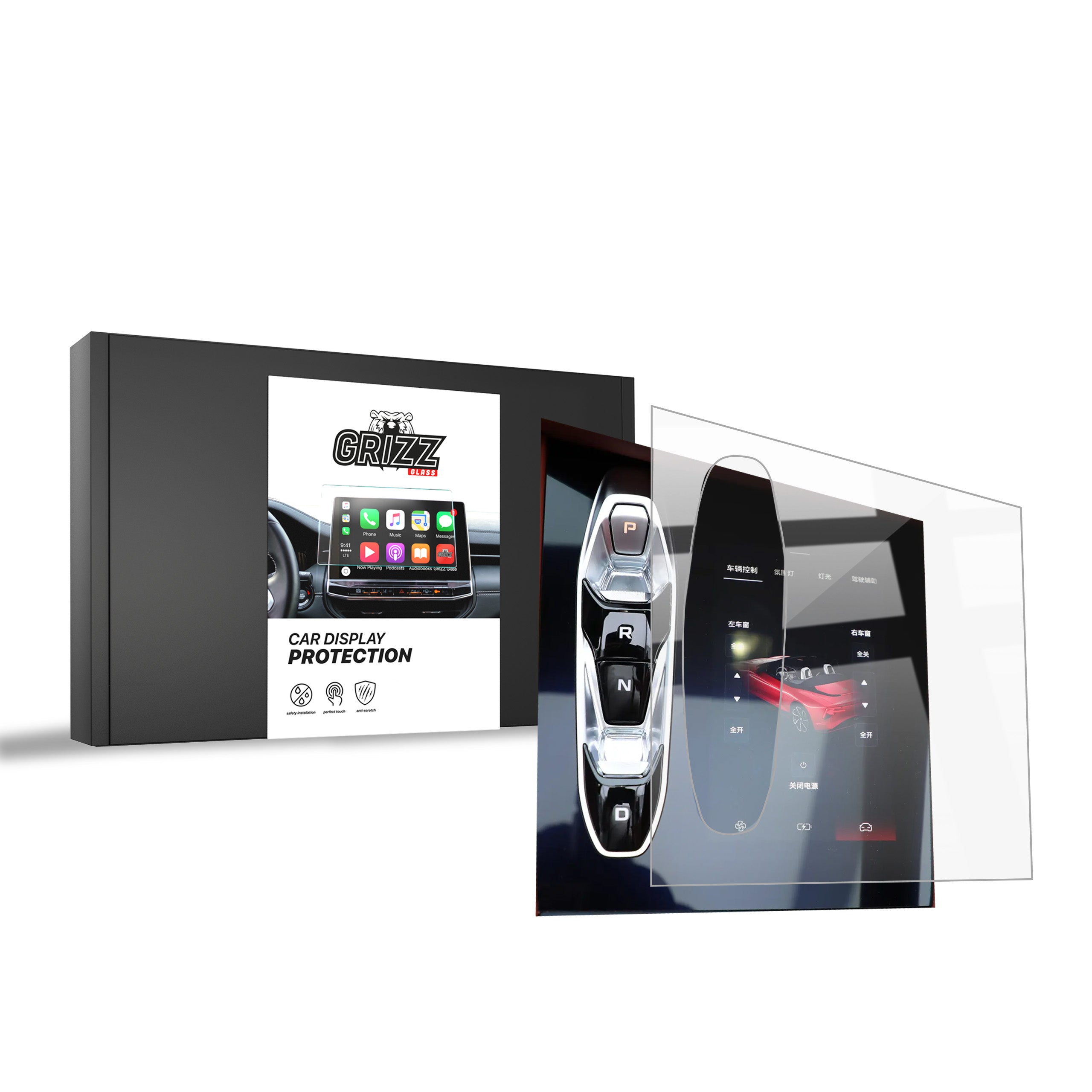 Keramische Autodisplayfolie für MG Cyberster Control Panel (2025-2026), Grizz Protector