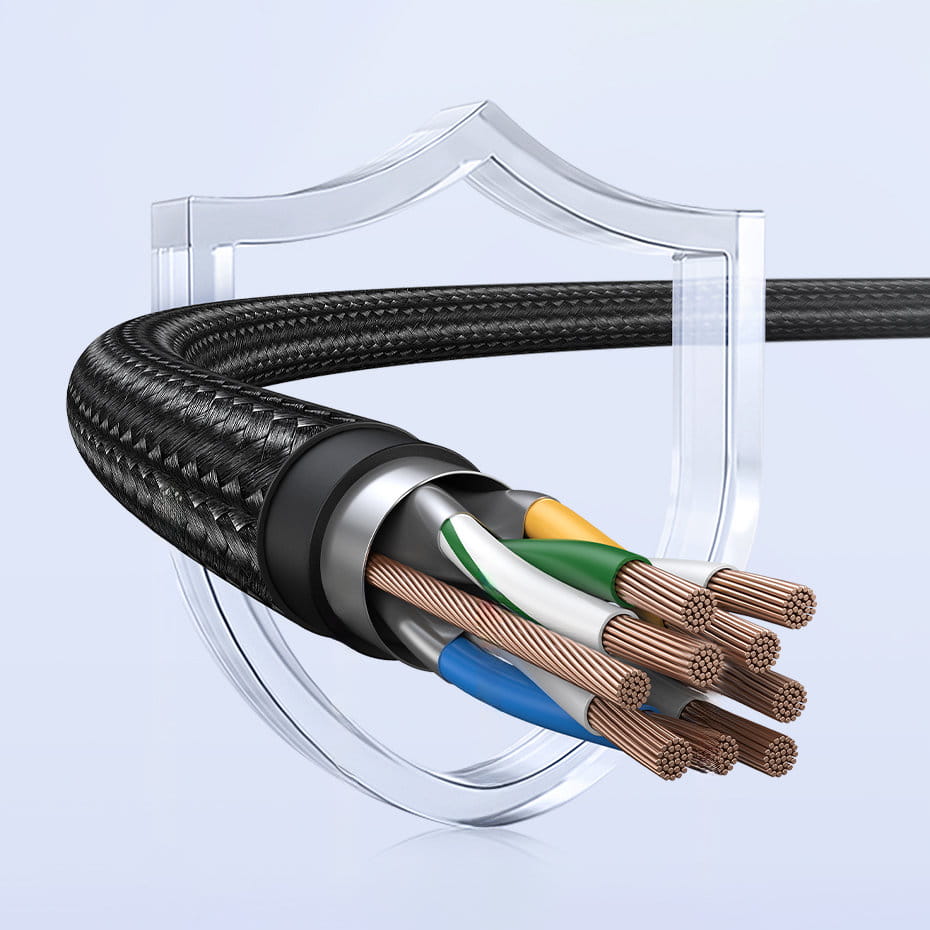 Kabel USB-C für Micro USB-B 3.0, Ugreen 3A 5Gbps 0.5m, Grau