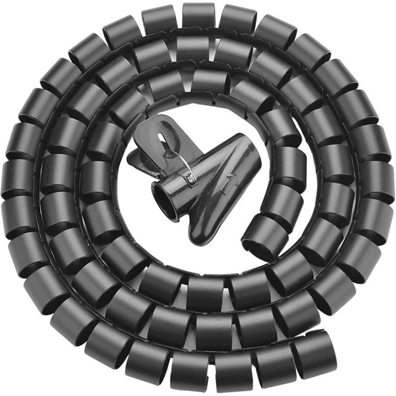 Kabelgitter, Kabelorganisator, 5m, Ugreen, Schwarz