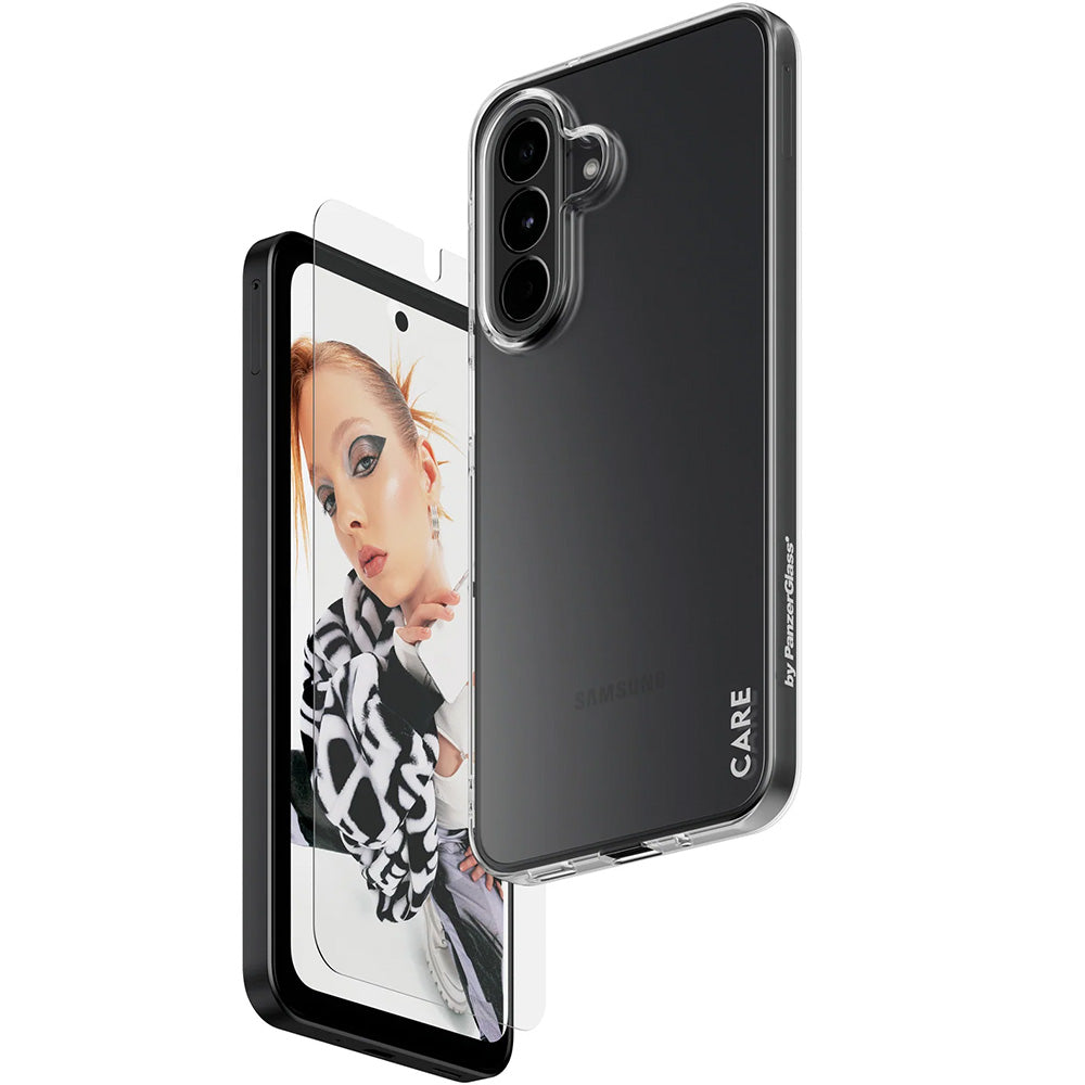 Handyhülle mit Glas für Galaxy S26+, PanzerGlass CARE Fashion 2in1 Combo Bundle, Transparent (3/6)