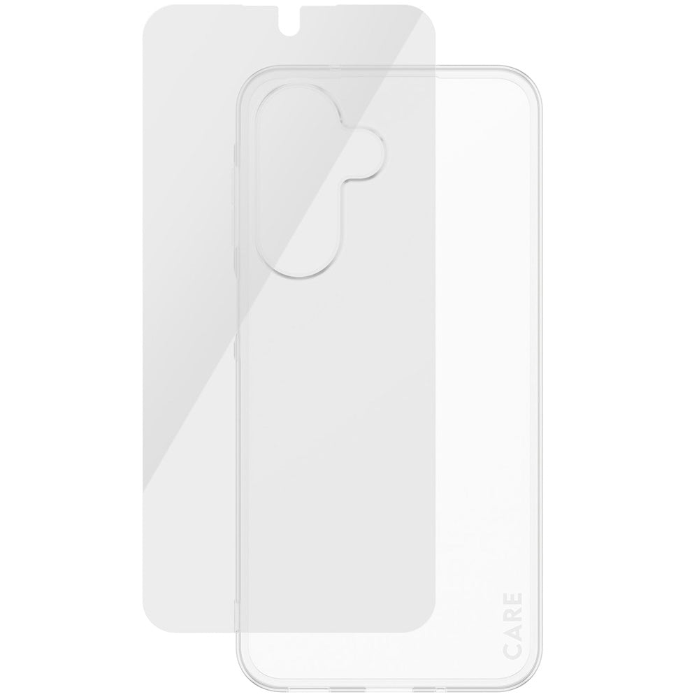 Handyhülle mit Glas für Galaxy S26+, PanzerGlass CARE Fashion 2in1 Combo Bundle, Transparent (5/6)