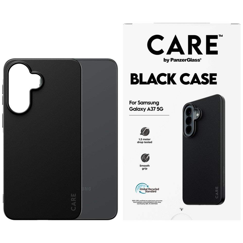 Handyhülle für Galaxy A37 5G, CARE by PanzerGlass Fashion, Schwarz