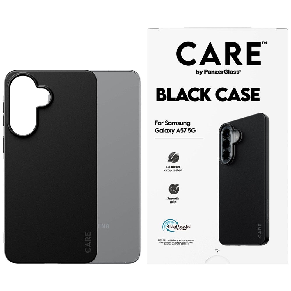 Handyhülle für Galaxy A57 5G, CARE by PanzerGlass Fashion, Schwarz