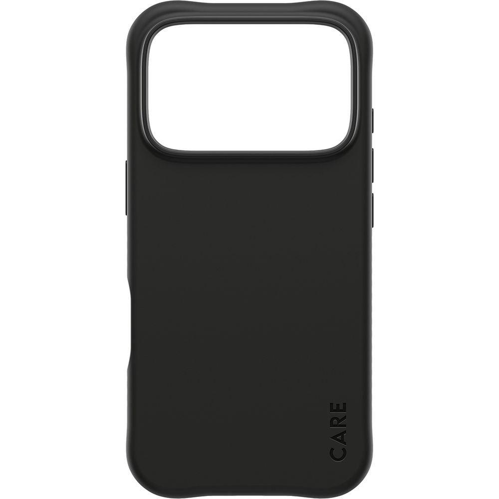 Handyhülle für iPhone 17 Pro, CARE by PanzerGlass Fashionable Samba MagSafe, Schwarz