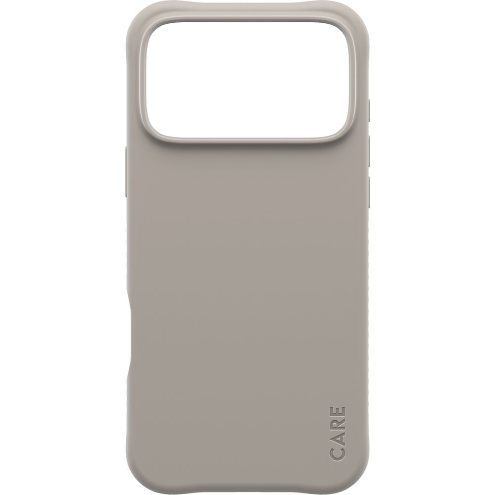 Handyhülle für iPhone 17 Pro Max, CARE by PanzerGlass Fashionable Samba MagSafe, Grau