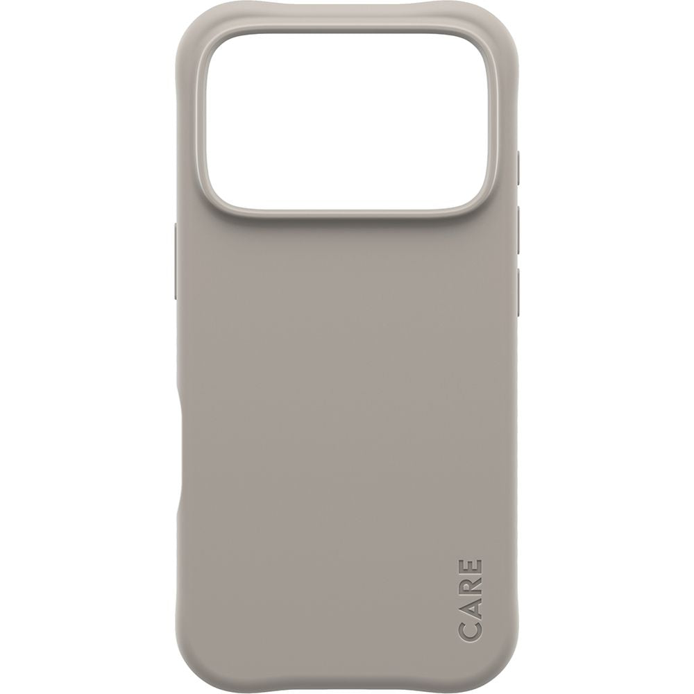 Handyhülle für iPhone 17 Pro, CARE by PanzerGlass Fashionable Samba MagSafe, Grau