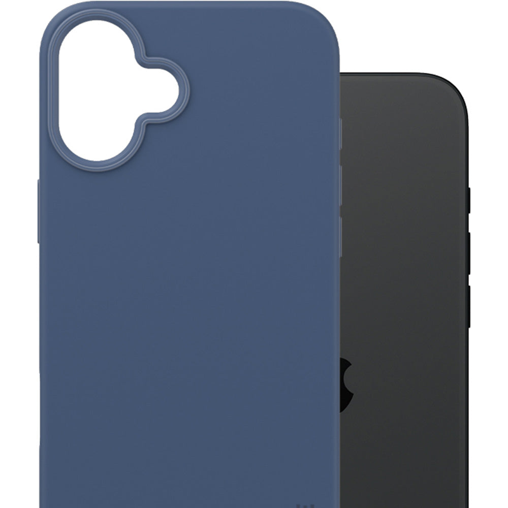 Handyhülle für iPhone 16 Plus, Care by PanzerGlass Fearlessly Fashionable Case mit MagSafe, Dunkelblau