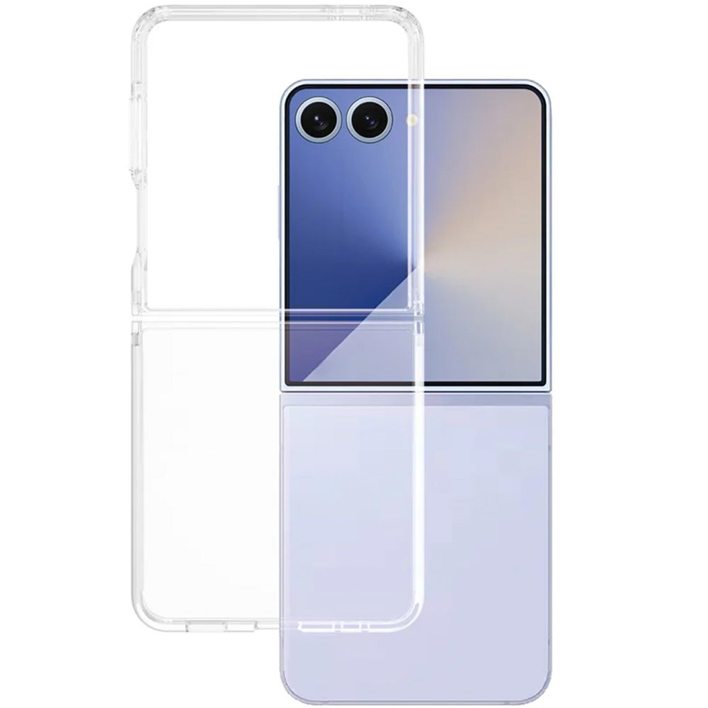 Handyhülle für Galaxy Z Flip7, CARE by PanzerGlass Urban Combat, Transparent