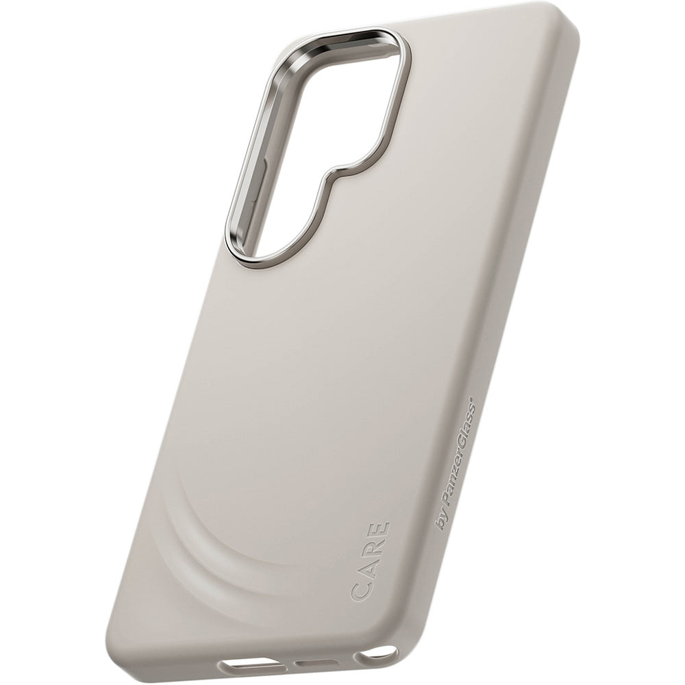 Handyhülle für Galaxy S26 Ultra, CARE by PanzerGlass Flow mit MagSafe, Beige