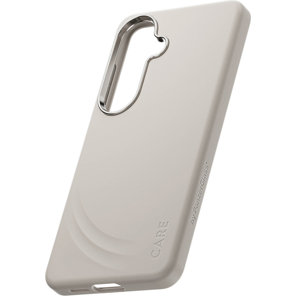Handyhülle für Galaxy S26, CARE by PanzerGlass Flow mit MagSafe, Beige