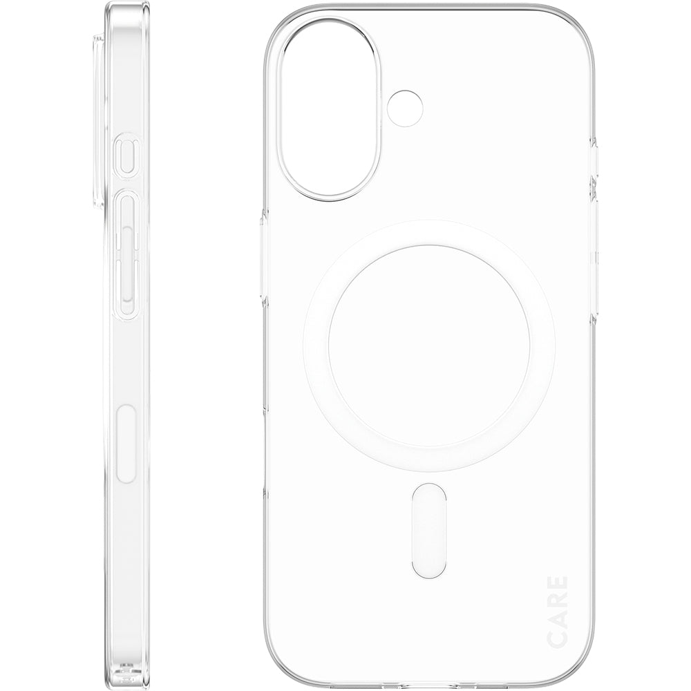 Handyhülle für iPhone 17, CARE by PanzerGlass SL1M mit MagSafe, Transparent