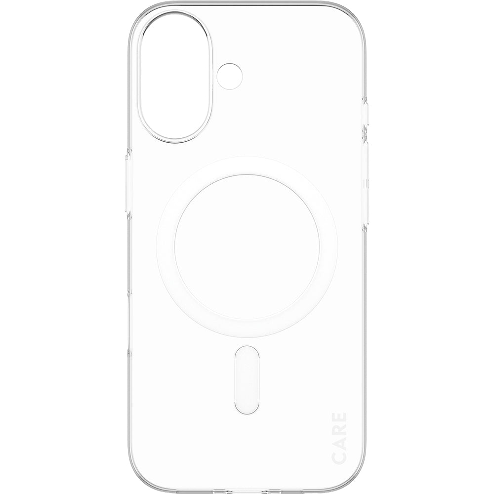 Handyhülle für iPhone 17, CARE by PanzerGlass SL1M mit MagSafe, Transparent