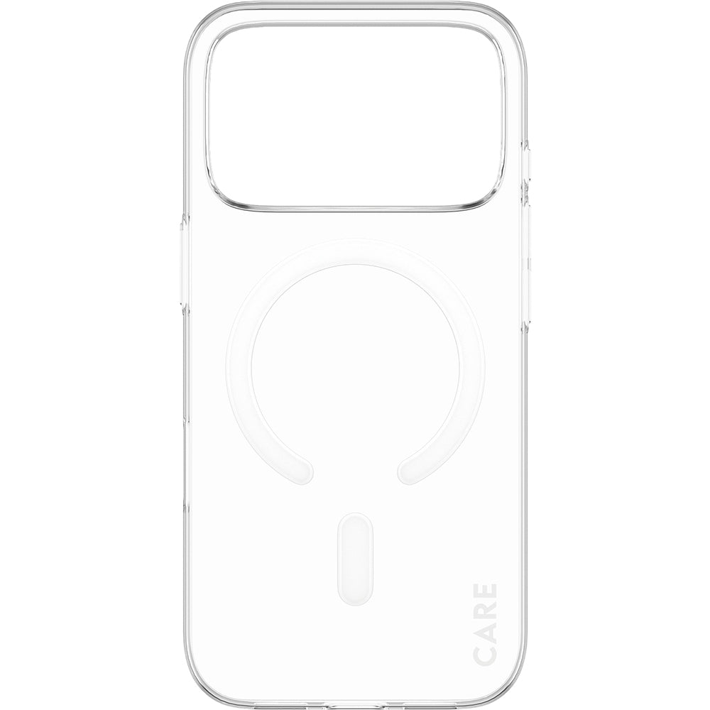 Handyhülle für iPhone 17 Pro, CARE by PanzerGlass SL1M mit MagSafe, Transparent