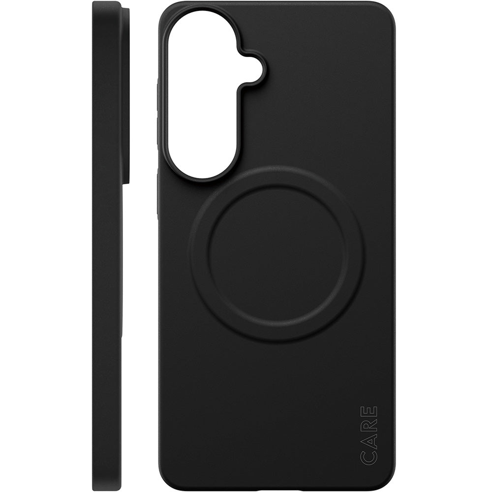 Handyhülle für Galaxy S26 Plus, CARE by PanzerGlass SL1M mit MagSafe, Schwarz
