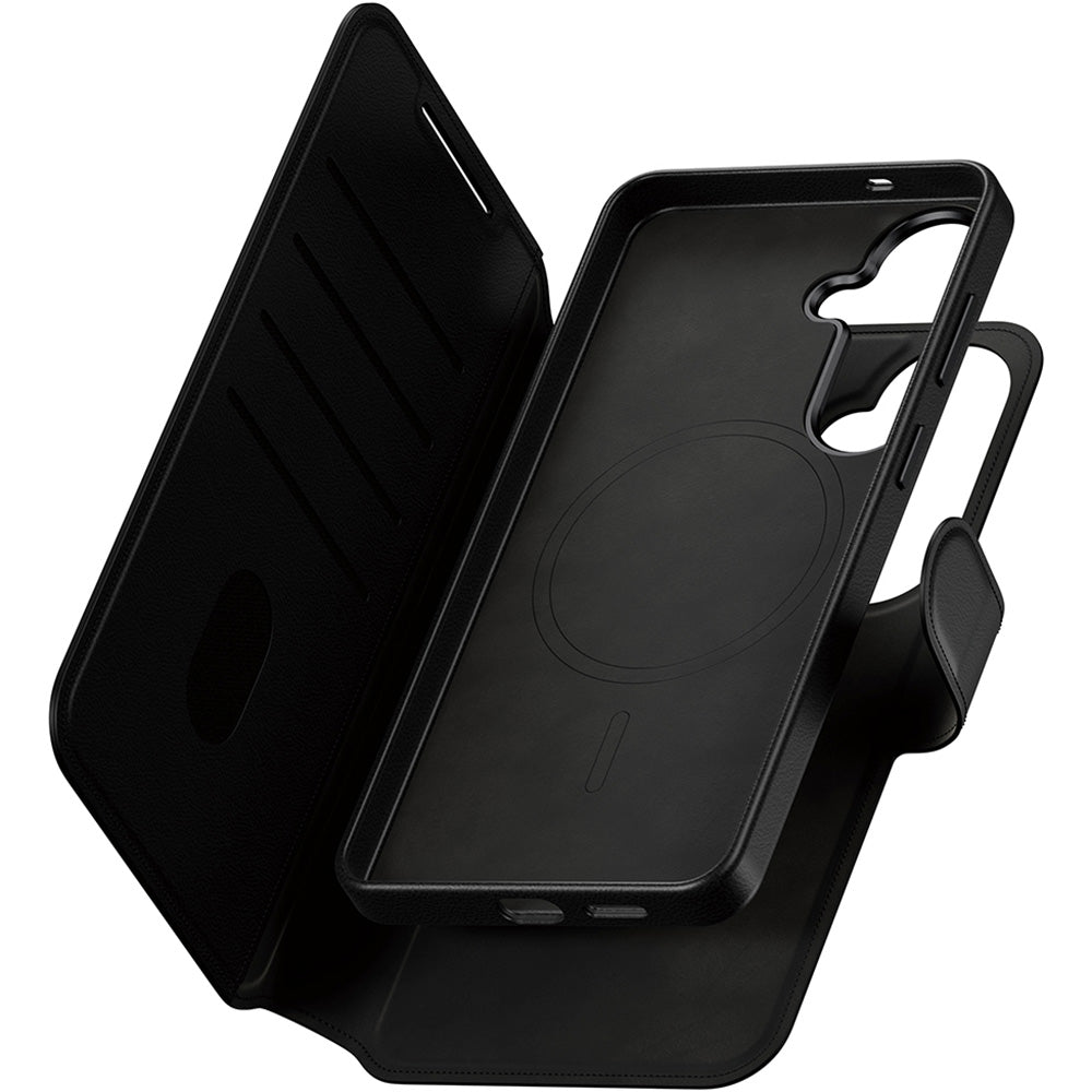 Handyhülle für Galaxy S26 Plus, CARE by PanzerGlass Tango 2in1 Wallet mit MagSafe, Schwarz