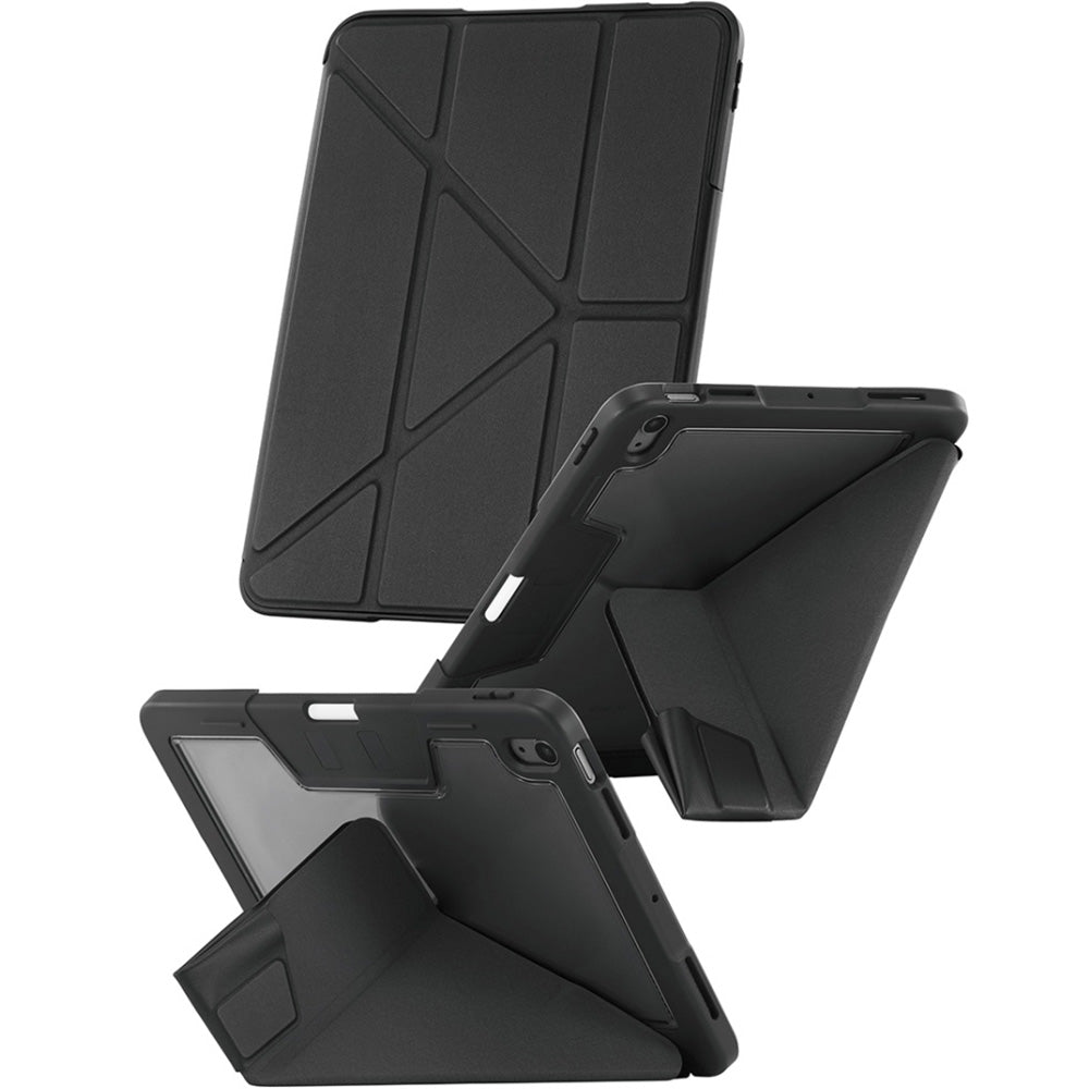 Schutzhülle für iPad Air 11" 2025/2024, CARE by PanzerGlass TPU Essential Case, Schwarz-Transparent