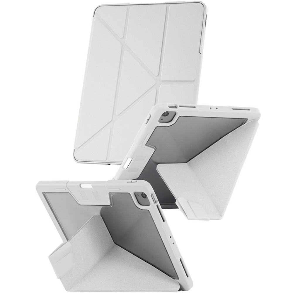 Schutzhülle für iPad Air 13" 2025 / 2024, CARE by PanzerGlass TPU Essential Case, Hellgrau-Transparent
