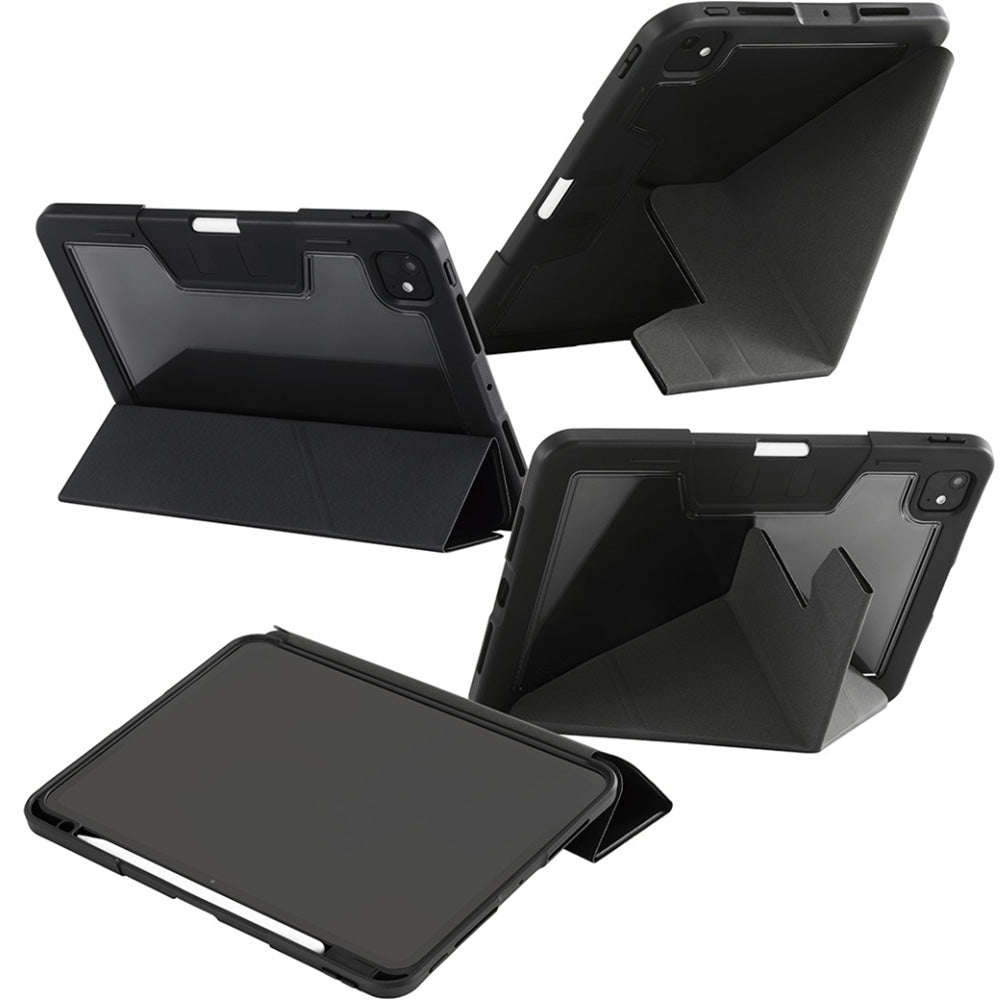 Schutzhülle für iPad Pro 11" 2025 / 2024, CARE by PanzerGlass TPU Essential Case, Schwarz-Transparent
