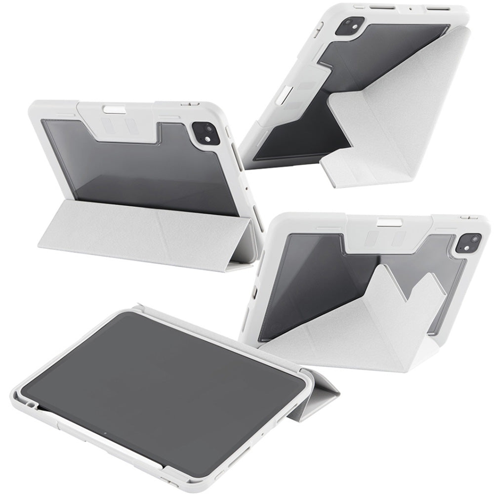 Schutzhülle für iPad Pro 11" 2025 / 2024, CARE by PanzerGlass TPU Essential Case, Hellgrau-Transparent